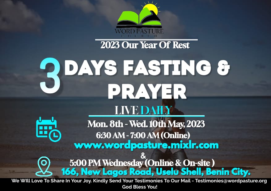 3 Days Fasting & Prayers – May 2023