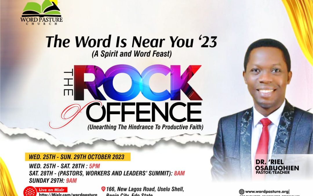 The Word Is Near You – A Spirit & Word Feast